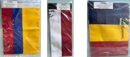 National Embassy car flags as specification