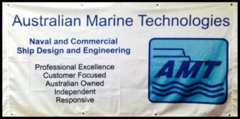 Polyester Banner size 2000 x 900mm with eylets and pockets