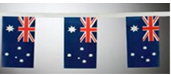 Australian Flag Bunting, 400mm x 300mm, 8 metres