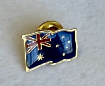 Australian Flag Metal Badges (Discount available on large qty)